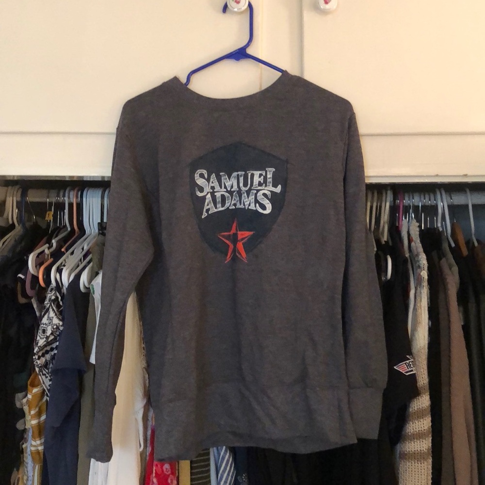 Sam Adams beer crewneck sweatshirt